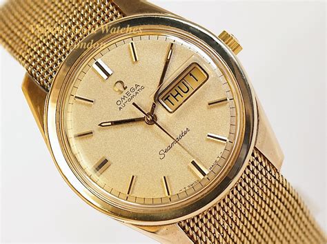 omega seamaster gold 1970 price|omega seamaster 1970s for sale.